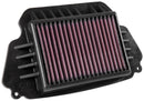 K&N Honda VT600C/CD Shadow 99-07 Replacement Drop In Air Filter-4