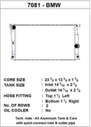 CSF BMW 2 Series (F22/F23) / BMW 3 Series (F30/F31/F34) / BMW 4 Series (F32/F33/F36) A/T Radiator-2