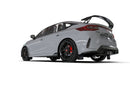 Rally Armor 23-26 Honda Civic Type R Black Mud Flap White Logo-5