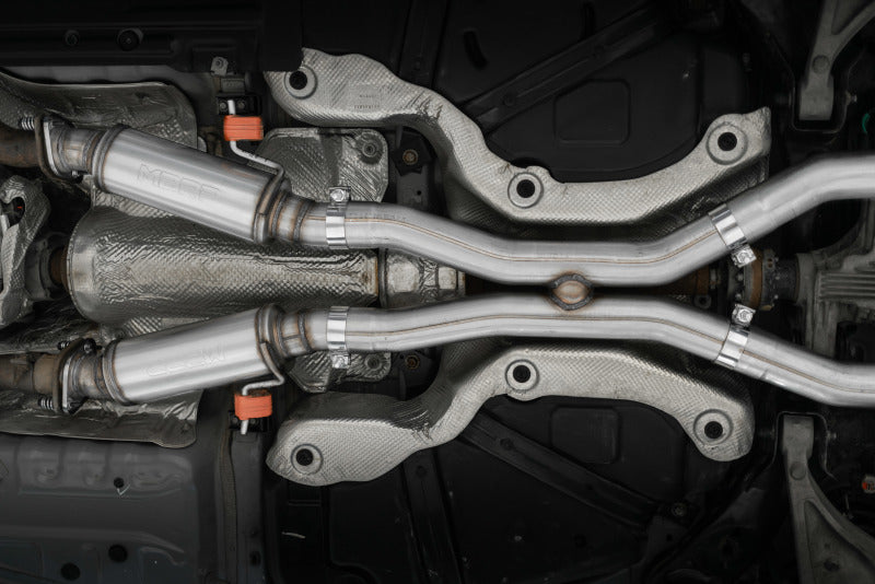 MBRP 2012+ Jeep Grand Cherokee SRT 6.4L 3in Dual Rear Exit Aluminized Catback Exhaust - T304 Tips - 0