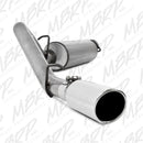 MBRP 2000-2006 Jeep Wrangler (JK) Inline-4 2.5L Inline-6 4.0L Cat Back Single Side-3