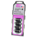 McGard SplineDrive Lug Nut (Cone Seat) M12X1.25 / 1.24in. Length (4-Pack) - Black (Req. Tool)-4