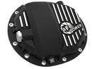aFe Power Pro Series AAM 9.5/9.76 Rear Diff Cover Black w/Mach Fins 14-19 GM Silverado/Sierra 1500-8