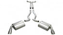 Corsa 2010-2013 Chevrolet Camaro Convertible SS 6.2L V8 Manual Polished Sport Cat-Back + XO Exhaust-2
