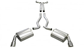 Corsa 2010-2013 Chevrolet Camaro Convertible SS 6.2L V8 Manual Polished Sport Cat-Back + XO Exhaust - 0