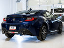 AWE Subaru BRZ/ Toyota GR86/ Toyota 86 Track Edition Cat-Back Exhaust- Chrome Silver Tips-3
