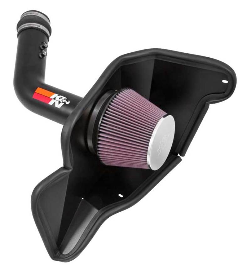 K&N 2015 Ford Mustang 3.7L V6 Performance Intake Kit - 0