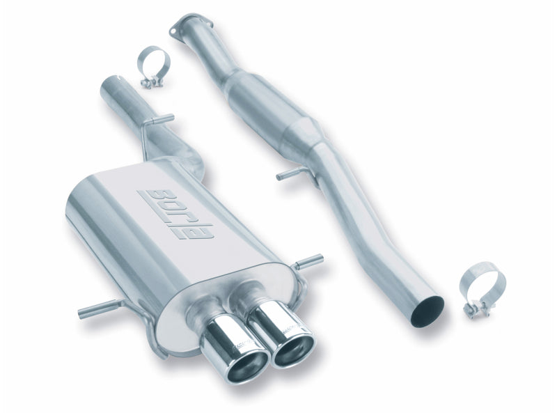 Borla 02-07 WRX Twin Tip Hush Catback Exhaust - 0