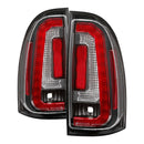 Spyder 05-15 Toyota Tacoma LED Tail Lights (Not Compatible w/OEM LEDS) - Black ALT-YD-TT05V2-LB-BK-1