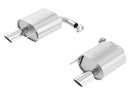 Borla Atak Rear Section 15-17 Ford Mustang 2.3L EcoBoost MT/AT 2.25in pipe 4in tip-2