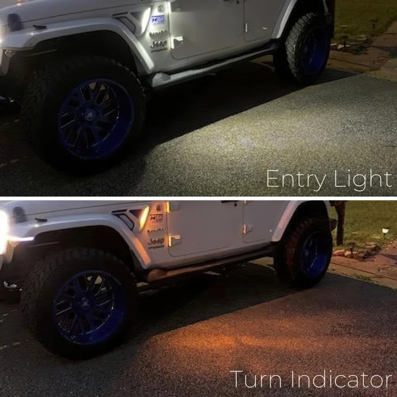 Oracle Sidetrack LED System For Jeep Wrangler JL/ Gladiator JT