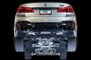 AWE Tuning 18-19 BMW F90 M5 SwitchPatch Cat-Back Exhaust- Black Diamond Tips-4