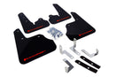 Rally Armor 12-16 Subaru Impreza 4D/5D Black UR Mud Flap w/Red Logo-1