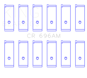 King Engine Bearings Toyota 5ME/5MGE/7MGE/7MGTE Rod Bearing Set - Size STD - 0