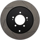StopTech Power Slot 08-09 Evo 10 Slotted Right Rear Rotor-2