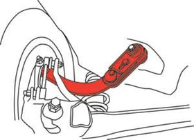SPC Performance 07-10 Dodge Caliber/Jeep Patriot Rear Adjustable Camber Arm - 0