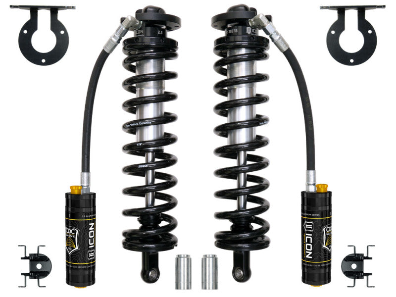 ICON 2005+ Ford F-250/F-350 Super Duty 4WD 4in 2.5 Series Shocks VS RR CDCV Bolt-In Conversion Kit - 0