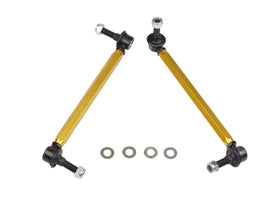 Whiteline 05+ Mustang Coupe 8cyl (Inc Shelby GT/ GT500) Front Swaybar Link Kit H/Duty Adj Steel Ball - 0