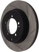 StopTech Power Slot 03-06 Evo 8 & 9 Slotted Left Rear Rotor-7