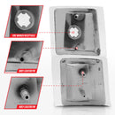 ANZO 1994-1998 Chevrolet Blazer Corner Lights Clear Lens w/ Amber Reflector-7