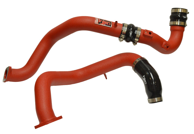 Injen 16-20 Honda Civic 1.5L Turbo Aluminum Intercooler Piping Kit - Wrinkle Red - 0