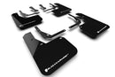 Rally Armor 24-25 Hyundai Kona N Line Black UR Mud Flap - White Logo-1