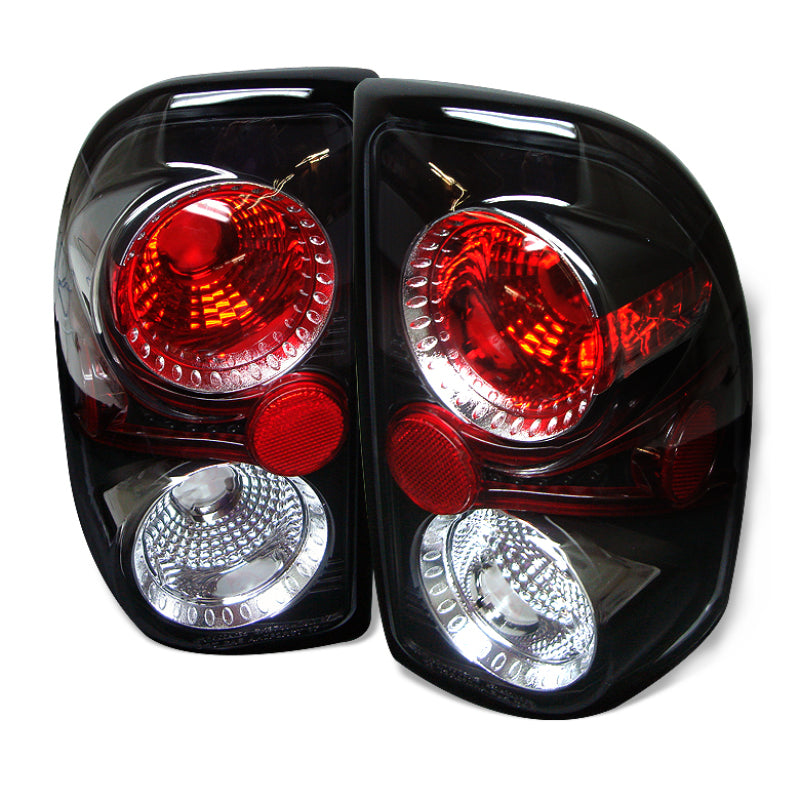 Spyder Dodge Dakota 97-04 Euro Style Tail Lights Black ALT-YD-DDAK97-BK - 0