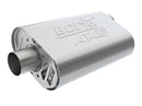 Borla CrateMuffler LS3 ATAK 2.25in Offset/Offset 14inx4.35inx9in Oval Muffler-1