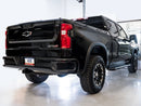 AWE Tuning 22-23 GMC Sierra 1500 AT4X 6.2L 0FG Catback Split Dual (Flat Bumper) - Bashguard(No Tips)-7