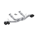 MBRP 20-23 Chevrolet Corvette C8 3in Cat Back Quad Split Rear Exit w/ Carbon Fiber Tips - T304-1