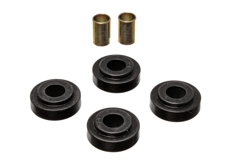 Energy Suspension 79-85 Mazda RX7 Black Front Strut Rod Bushing Set - 0