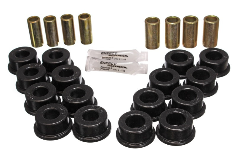 Energy Suspension 84-95 Chevy Corvette Black Rear End Control Arm Bushing Set - 0