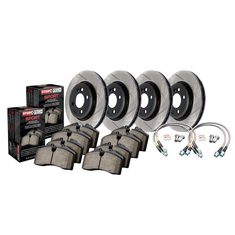 Sport Axle Pack, Slotted, 4 Wheel - 0