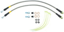 StopTech 11-14 Jeep Grand Cherokee (all) Stainless Steel Front Brake Lines-4