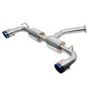 Injen 19-22 Hyundai Veloster N L4 2.0L Turbo Performance SS Axle Back Exhaust System - Burnt Ti Tips-1