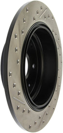 StopTech 04-08 Acura TL / 03-09 honda Element Slotted & Drilled Left Rear Rotor-15