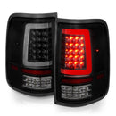 ANZO 2004-2006 Ford F-150 LED Tail Lights w/ Light Bar Black Housing Smoke Lens-14
