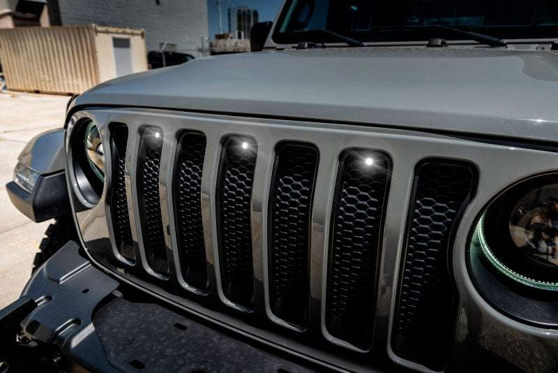 Oracle Pre-Runner Style LED Grille Kit for Jeep Wrangler JL - White