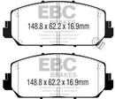 EBC 16+ Acura ILX 2.4 Yellowstuff Front Brake Pads-4