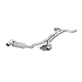 MBRP 2010 Chev Camaro V6 3.6L Dual Cat Back Round Tips   (11 Conv. MUST purchase mbrpAD1710) - 0