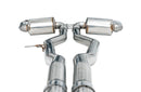 AWE Tuning 2020 Toyota Supra A90 Non-Resonated Touring Edition Exhaust - 5in Chrome Silver Tips-4