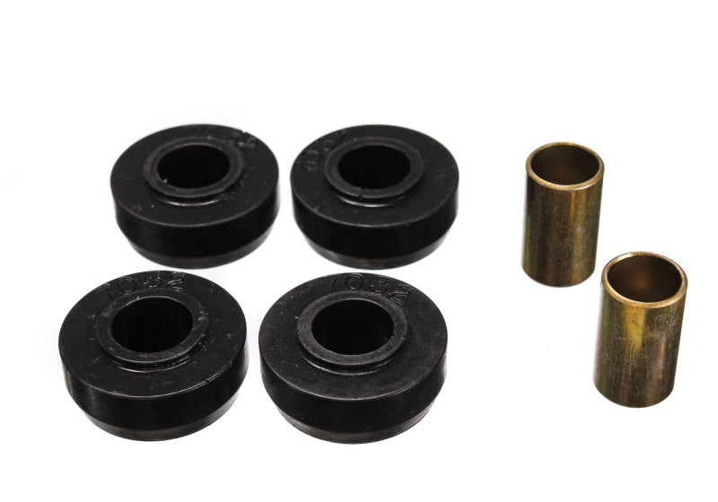 Energy Suspension 62-67 Chevy Nova Black Front Strut Rod Bushing Set - 0