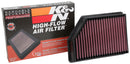 K&N 2020 Chevrolet Silverado 2500/3500 6.6L Diesel Drop In Replacement Air Filter-20
