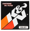 K&N Honda / Kawasaki / Yamaha / Triumph 3in OD x .75ID x 2.210in H Oil Filter-13