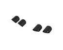 MBRP 15-24 Ford Mustang T304 SS 4in OD / 6.5in Length Quad Tip Cover Kit - Black Tip-1