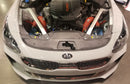 Injen 18-20 Kia Stinger 3.3L Twin Turbo Wrinkle Red Short Ram Air Intake-4