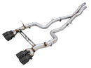 AWE Tuning BMW F8X M3/M4 Track Edition Catback Exhaust - Diamond Black Tips-1