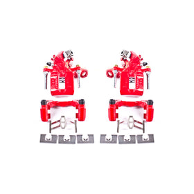 Power Stop 06-11 Acura CSX Rear Red Calipers w/Brackets - Pair - 0
